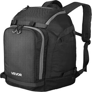 VEVOR 스키 부츠 가방 남성용 스노보드 여행용 백팩 방수 외장 및 하의 내구성이 뛰어난 1680D 옥스포드