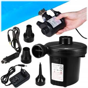 전기 에어 펌프 고압 고속 팽창 및 수축 매트리스 인플레이터블 보트 풀 플로트 야외 휴대용