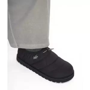 23.65 폴카1 V2 패딩 방한 슬리퍼 블랙 161867