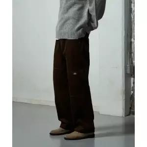 매장정품 DICKIES 디키즈 더블니 코듀로이 워크팬츠 Brown DIKU242LRPN316BR 1125672