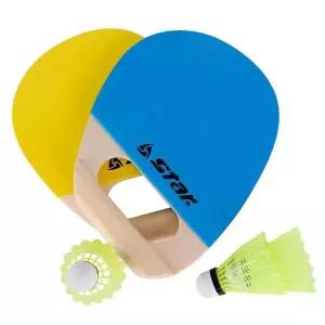 [셀러에이드]스타스포츠 패드민턴 핸들러 패드민턴세트 (옐로우.블루) (NXR200)