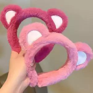 [콩심팥심](별별창고) 귀여운 머리띠 곰 고양이 체육대회 캐릭터 헤어밴드