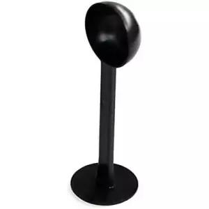 2 in 1 측정 커피 원두 스푼 탐핑 계량 에스프레소 머신 파우더 주방 도구 블랙 001 15.5x5x5cm