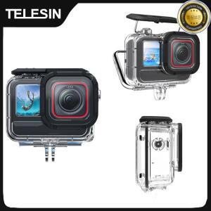 TELESIN 45M 방수 케이스 Insta 360 Ace pro 수중 다이빙 하우징 커버 보호 액션 카메라 액세서리