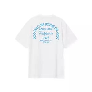 볼컴 VOLCOM 어드레스 체커 티셔츠 화이트 VA252TS003WH 447952