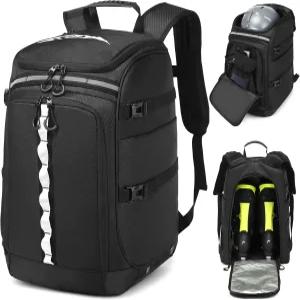 스키 헬멧 고글 장갑 스노보드 및 액세서리용 65L 부츠 여행용 백팩 방수 가방