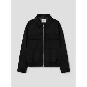 에잇세컨즈 미니멀 페이크 스웨이드 블루종 블랙 417853