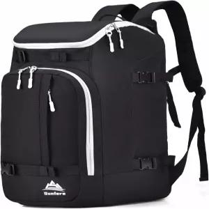 피드무 스키 부츠백 블랙 쿨러 백팩 50L 방수 스노보드 여행용 짐 스노우백 청소년용 헬멧 고글 장갑 장비