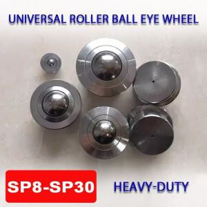 헤비 듀티 범용 롤러 볼 아이 휠 베어링 전송 캐스터 라운드 휠  SP8  12  15  22  25/30  1 개
