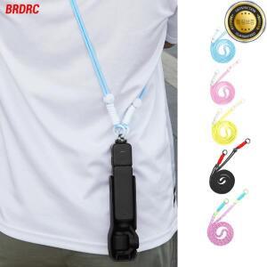 14 인치 나사가있는 DJI OSMO Pocket 3 용 BRDRC 넥 스트랩 Anti-loss Crossbody Rope Lanyard 카메라 액세