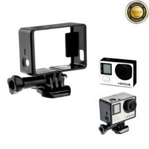 Gopro Hero 4 3+ 용 표준 보호 테두리 프레임 Go Pro 캠 액세서리 블랙 카메라 케이스 마운트