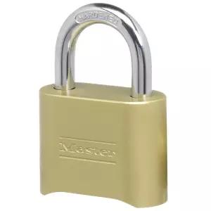 Master Lock 175 세트 나만의 조합 자물쇠 황동 마감