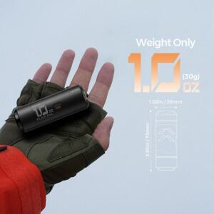 플렉 제로 펌프 - 30g 캠핑 에어 휴대용 전기 인플레이터  침낭용  충전식 배터리 1개 포함