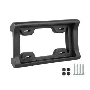 두꺼운 고무 범퍼 가드 마운트 1팩 포함 충격 트럭용 나사 자동차 번호판 방지 프레임