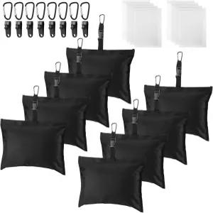 보트용 소울첸 샌드백 커버 계류 키트 찢어지지 않는 무게 방풍 방수 카라비너 및 타프 클립 액세서리 포함