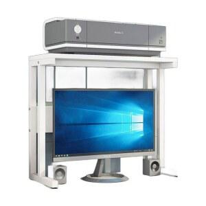 모니터 프린터 선반 거치대 테이블 공간 활용 랙 게이밍