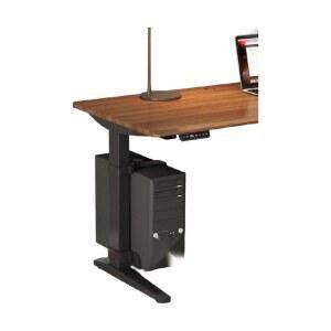 모션데스크 컴퓨터본체 거치대 브라켓 PC홀더 무타공 PC트레이