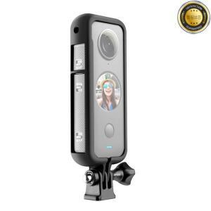 Insta360 ONE X2용 PULUZ PC 보호 프레임 어댑터 마운트 및 나사 카메라 케이스 쉘 포함
