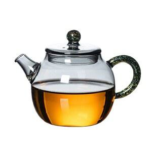 세트 다관 흑금 300ML 내열 차호 캐서롤 유리 미니 유리주전자 직화