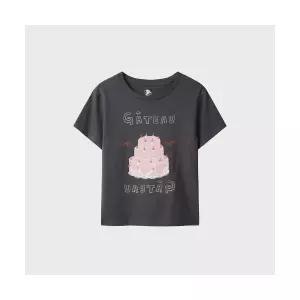 탑텐 TOPTEN 여성 코튼 콜라보 반팔티 모조핀_MSF2TS2000 612683