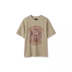 탑텐 TOPTEN 여성 유니버설 뮤직 가먼트다잉 T 반팔_MSG2TS2006 612689