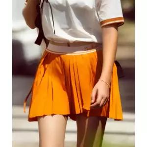 디아도라 diadora 에르미나 테니스 플리츠 스커트 CAMEL D4222TSK31CMS 444378