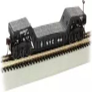 바흐만 트레인즈 - 52피트 센터 우울한 플랫카 뉴욕 센트럴 498991 HO 스케일