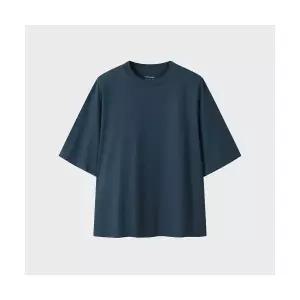 탑텐 TOPTEN 여성 쿨에어 코튼 크루넥 반팔티 오버핏_MSF2TS2007 612754