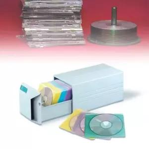 서랍식 CD 보관함 잠금식 정리함 가정 사무실용 데이터 DVD 안전보관