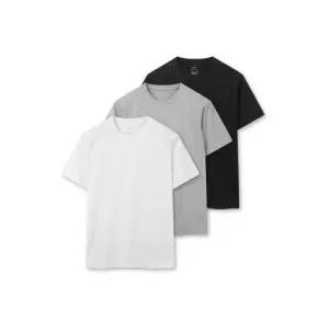 탑텐 TOPTEN 공용 코튼 베이직 반팔 티 3PACK_MSG5TS3001 612768