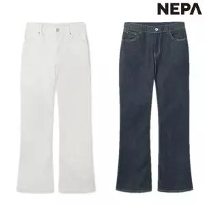 네파 여성 간절기 넌페이드 데님 부츠컷 팬츠 7M216492306869