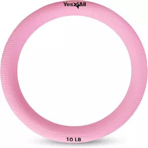 예스4올 파워 링 10파운드 웨이트 서클 요가 운동용 케틀벨 에어로빅 홈 피트니스 코어 트레이닝