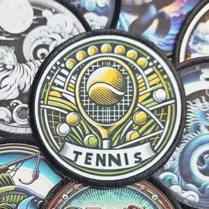 테니스 원형 와펜 패치 제작 JKC8+3zkr