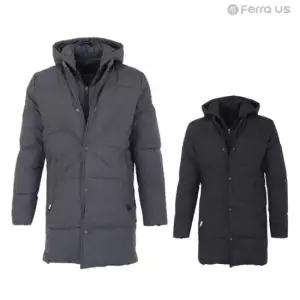 골프티셔츠 TC 페라어스 남성 골프 롱 후드카라 패딩점퍼