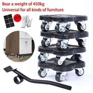 무거운 가구 이동용 바퀴 롤러 세트 워터건 운송 리프터  막대