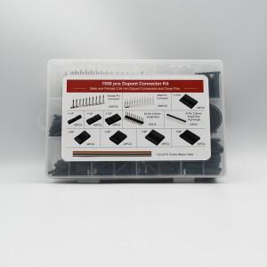 듀폰 커넥터 키트 터미널 세트  암 핀 헤더  2.54mm 피치  1550 개