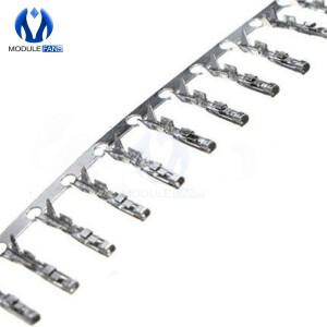 듀폰 점퍼 와이어 케이블 하우징 암 핀 커넥터 터미널  200 개  2.54mm