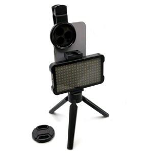 Dpofirs 조명, 셀카 조명 및 원형 편광 필터, 클립 채우기 CPL 렌즈 밝기 조절 예술용 반사 사진 비디오 제거, Dpofirs29w3vfmsdy