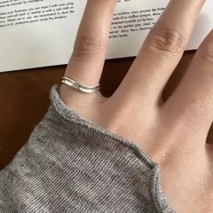 [디작소]여성 실버 925 웨이브 애끼 오픈 링 반지 (34763215)