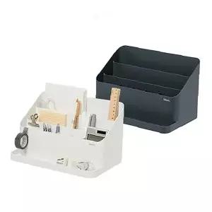책상위 문구류 화장품 보관용기 칸막이형 사무실 데스크 정리케이스 실용형