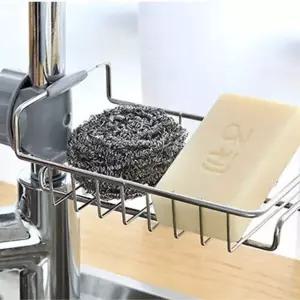 [하프클럽/셀러허브]수세미 행주걸이 공간활용 부착식 비누 거치대 받침대