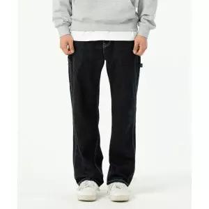 리 LEE맨 스트레이트핏 페인터 데님 팬츠 인디고 로우 LE2303IP34IR 345225