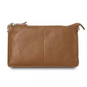 부드러운 소가죽 클러치 크로스백 소형