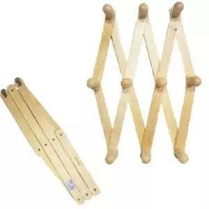 [생활] 바지걸이행거 대 원목 마름모 벽행거