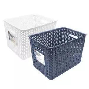 [생활] 32.5L 손잡이 수납바스켓 정리정돈 오픈형 7호