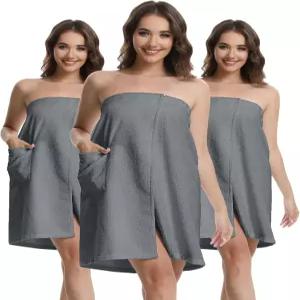 여성용 제옥사렐 목욕 타월 로브 가벼운 부드러운 랩 편안한 스파 사우나 수영장에 완벽합니다