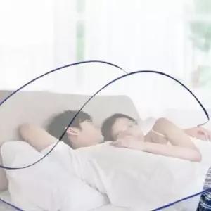 [생활] 얼굴 가리는 모기장 원터치 모기망 방충망 폴딩 침대