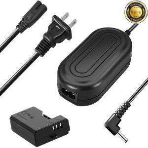 ACK E10 어댑터 DC 커플러 Canon EOS 1100D T3 T5 T6 T7 X50 용 더미 배터리