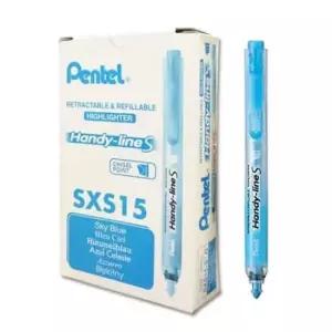 [문구/오피스] S 형광펜 SXS15-S 하늘 12입