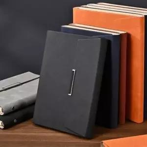 [문구/오피스] 가죽 마그네틱 노트북 A5 사무용 다이어리 업무수첩 오피스 필기소품